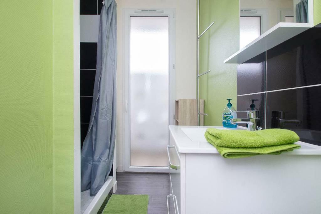 Appartement 2 Chambres - Parking Prive Rennes Dış mekan fotoğraf
