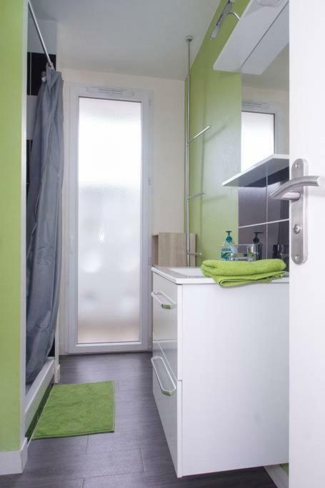 Appartement 2 Chambres - Parking Prive Rennes Dış mekan fotoğraf